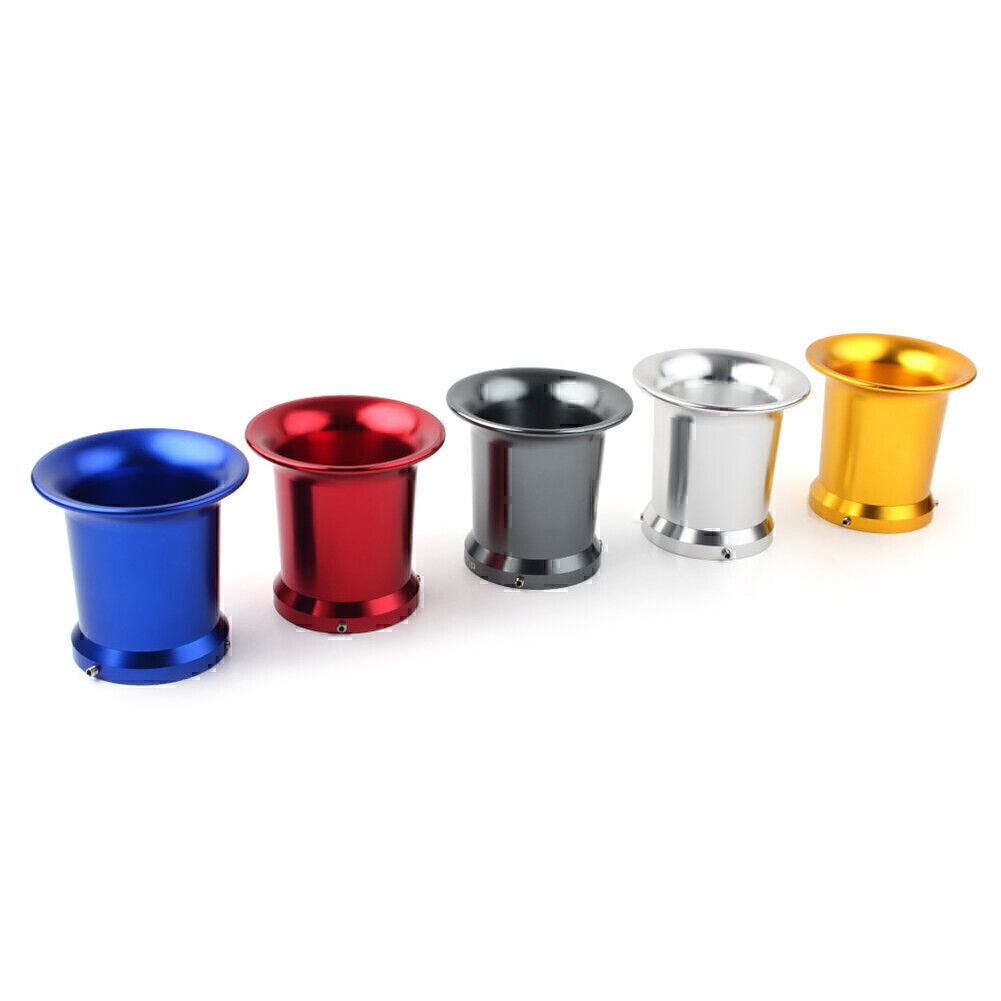 55mm CNC Carburetor Air Filter Velocity Stacks Wind Horn Cup For - Foto 6