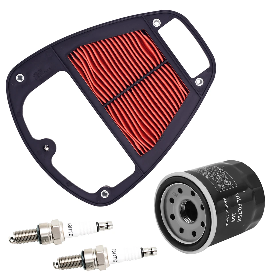 For 2006-2023 Kawasaki Vulcan 900 VN 900 Tune UP Kit Air Oil Filter Spark Plugs - Image 4 of 4