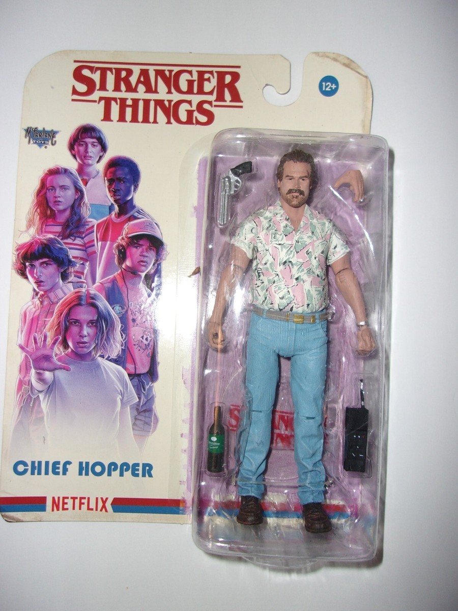 ストレンジャー・シングス CHIEF HOPPER！Netflix フィギュア stranger things chief hopper action figure mcfarlane netflix new