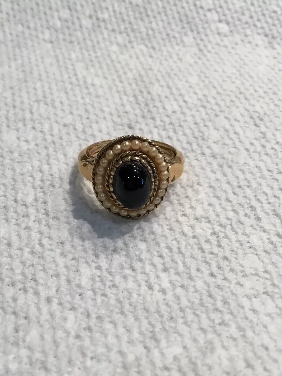 Avon black on sale onyx ring