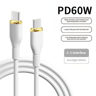 3x USB-C to USB-C Cable Fast Charger Type C Charging Cord Data SYNC 5 Ft