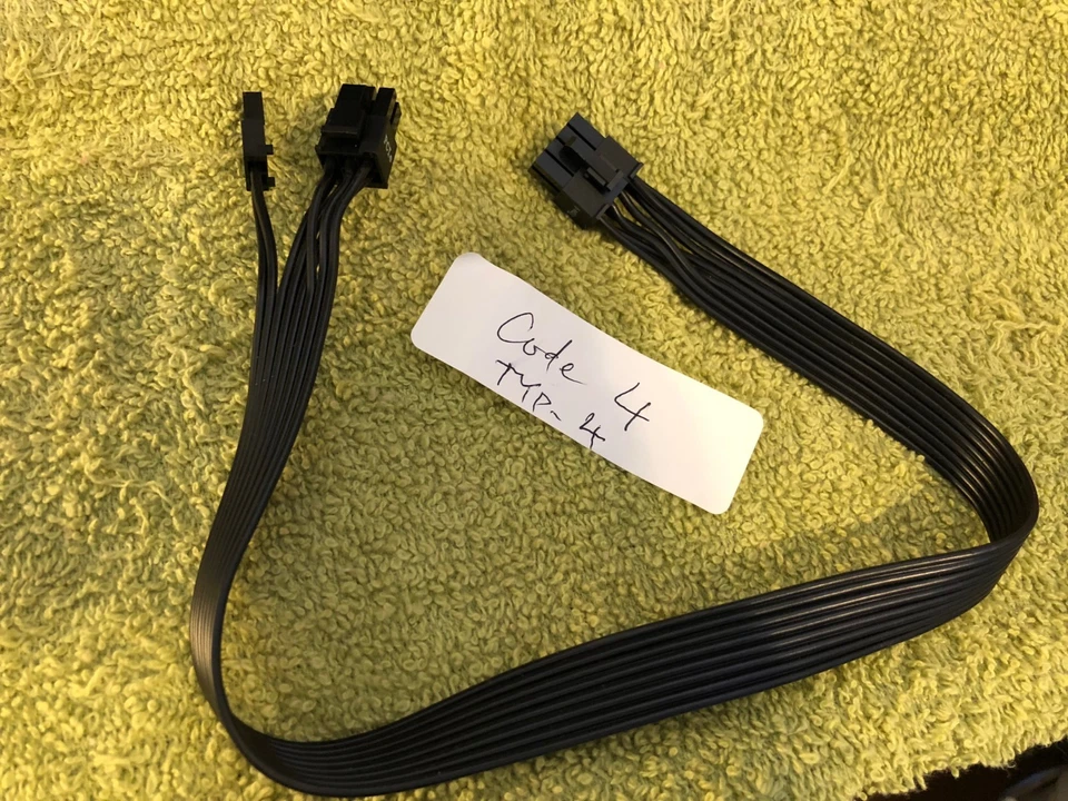  corsair SF AXI PLATINUM TYPE 4  8 Pin To 8 Pin PCIE  VGA Power Cable ( 17" )  - Image 2 of 4