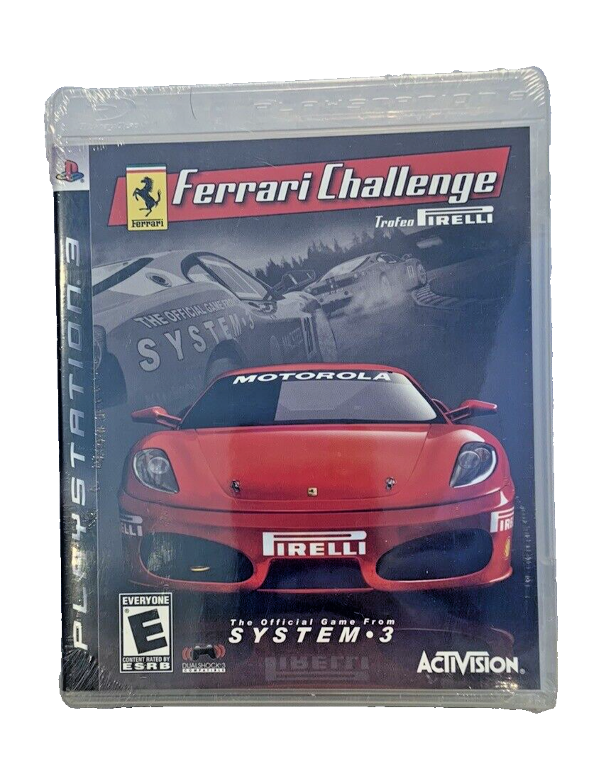 Ferrari Challenge Trofeo Pirelli Sony PlayStation 3, Ps3 Brand New