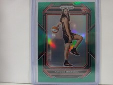 2023 Panini Prizm WNBA Green #145 Taylor Mikesell Prizm RC Atlanta Dream Rookie