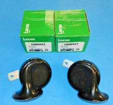 New Lucas Horn Set for Jaguar XK120, XK140, XK150, XKE, E-Type