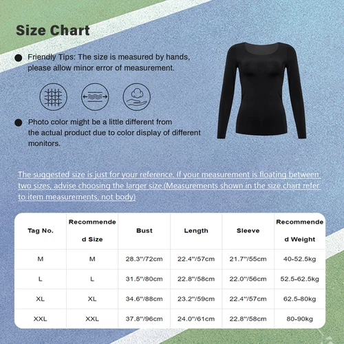 Damen Langarmshirt Warm Basic Kompression Oberteil Shirt- - Bild 66 von 113