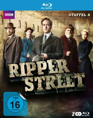 RIPPER STREET-STAFFEL 4 - Jerome Flynn, Adam Rothenberg - 2 BLU-RAY NEU 