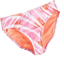 id ideology big girls Pink Floral Bikini Bottoms - SZ M - Missing top from set