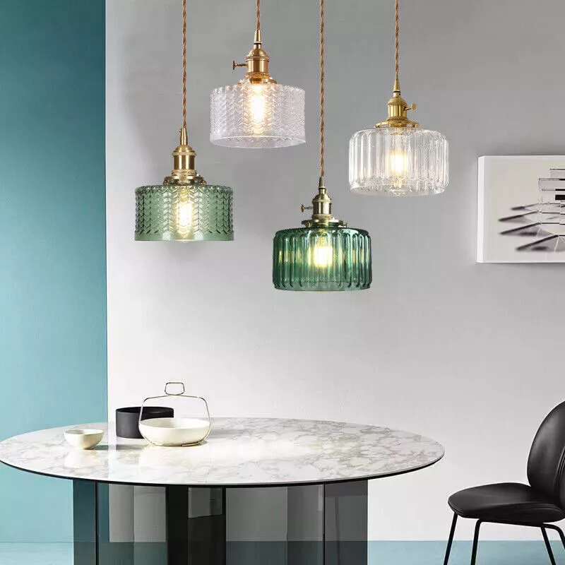 Home Kitchen Pendant Lighting Bedroom Pendant Light Glass Bar Ceiling Lights
