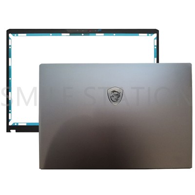 New for MSI Vector GP78 GP78HX 13V MS-17S1 MS-17S2 Gray Top LCD Back Cover+Bezel