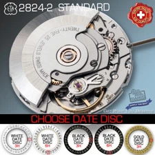 MOVEMENT AUTOMATIC ETA 2824-2, STANDARD, 5 DATE VARIATION SWISS MADE