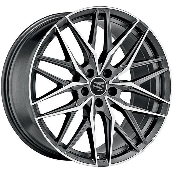 ALLOY WHEEL MSW MSW 50 FOR VOLKSWAGEN PASSAT 8.5X20 5X112 MATT GUN METAL FU XAL