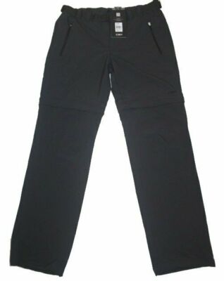 DAMEN WANDERHOSE OUTDOOR TREKKING HOSE ZIPPHOSE ANTRAZIT 3T51446CF  CMP 38 NEU