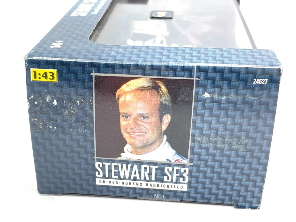 Hot Wheels 24527 Stewart Ford SF3 (1999) #16 R. Barrichello NEW OLD STOCK #AS - Immagine 3 di 4