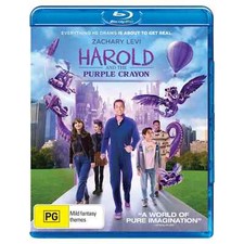 Harold and the Purple Crayon (2024) disc cover