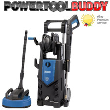 Image of Draper 98678 2100Watt Brushless Pressure Wash 165Bar Patio Brush Steel Lance