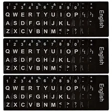 Replacement English Keyboard Letter Stickers, Universal English Keyboard Stic...