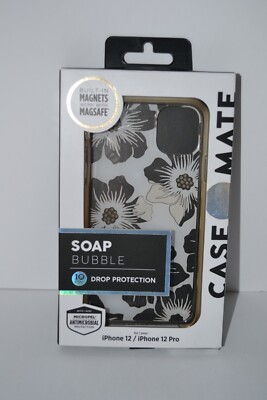 Case-Mate Soap Bubble Case for Apple iPhone 12/12 Pro - Floral