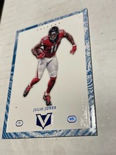 JULIO JONES 2018 PANINI VERTEX #56 BLUE #03/99