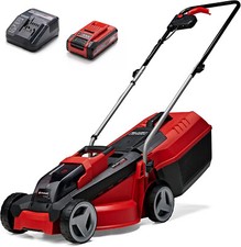 TOSAERBA A BATTERIA 18V 3,0 Ah BRUSHLESS RASAERBA TAGLIAERBA A SPINTA EINHELL