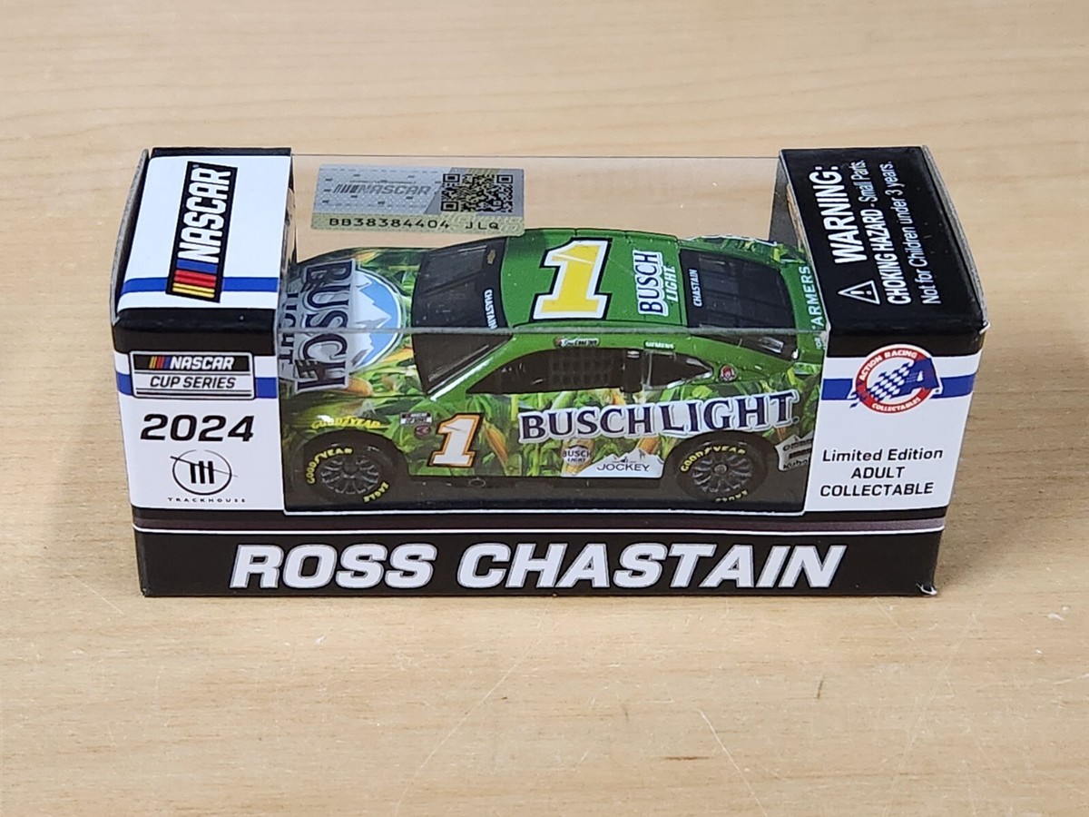 2024 #1 Ross Chastain Busch Light Farmers 1/64 Action NASCAR