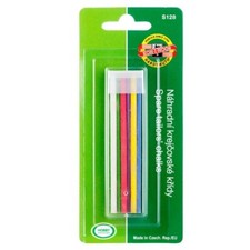 6 St&uuml;ck Ersatzminen f&uuml;r Koh-I-Noor Schneiderkreide Fallbleistift 6 Farben