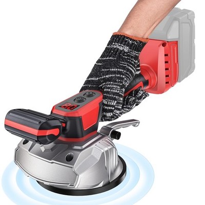 Cordless Tile Vibration Leveling Machine Compatible with Milwaukee 18V Batter...