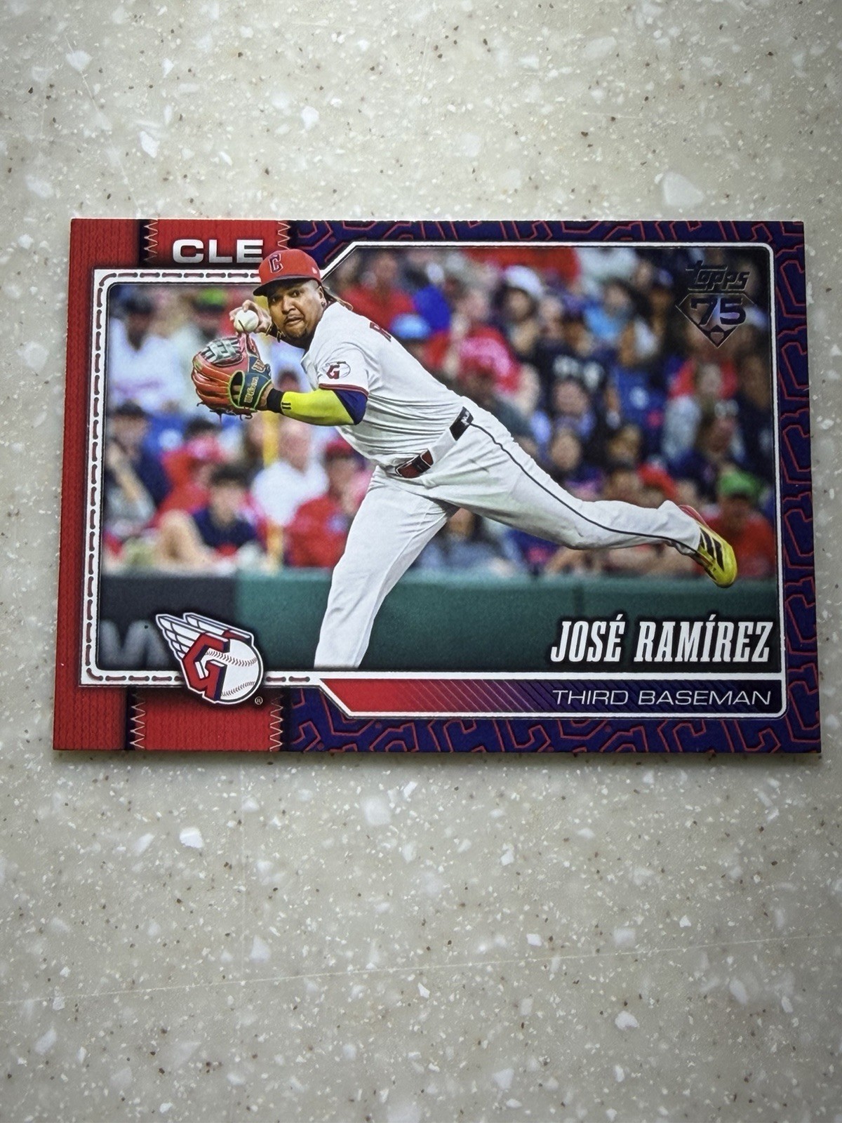 2026 Topps Series 1 - Jose Ramirez #284 Team Color Border