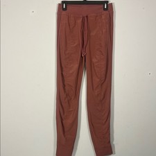 Athleta Women's Mauve Pink Attitude It Pant Pull On Athletic Joggers Size 6 Long