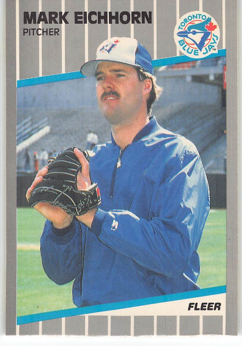 1989 Fleer #230 Mark Eichhorn