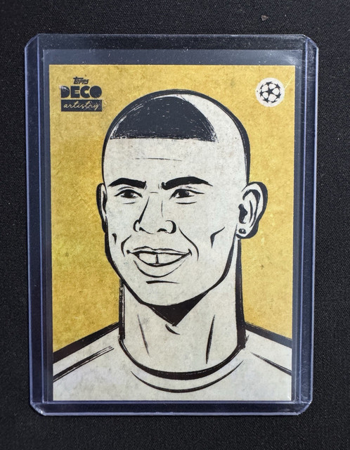 2025 Topps Deco UEFA Club Competitions Artistry Ronaldo Real Madrid C.F.