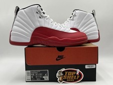 DS New Nike Air Jordan Retro 12 Cherry 2023 Size 11.5 Authentic Basketball OG