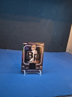 2023 Obsidian Brock Purdy Collectors Card Material Sp/75