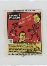 1960 Anglo American Gum Sports Parade Nedo Nadi Ramon Fonst #31 11bd