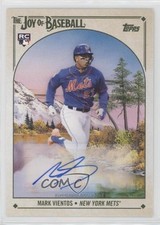 2023 Topps X Bob Ross The Joy of Baseball Auto Mark Vientos #83A Auto 06bg