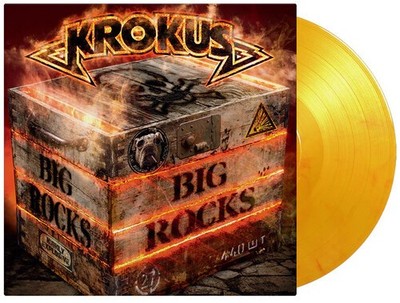 Krokus - Big Rocks - Limited 180-Gram Flame Colored Vinyl [Used Very Good Vinyl