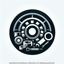 SKF 2x Radlagersatz VKBA 6695/2x f&uuml;r MERCEDES KLASSE W204 W221 V221 Model S204
