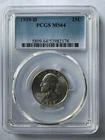 1939 D Washington Quarter 25C PCGS MS64 53982176
