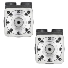 2PCS Hydraulic Gerotor Motor for Eaton Char-Lynn H Series #101-1007-009 Black