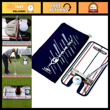 Golf Alignment Putting Mirror - Top Training Aid for Rapid Improvement - Ideal f