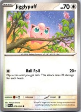 Jigglypuff 076/094 Common Phantasmal Flames Pokemon Near Mint