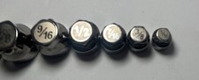 Vintage Craftsman 42800 Low Profile Ratchet Wrench Sockets Sae Set 8pc Standard Vintage Craftsman 42800 Low Profile Ratchet Wrench Sockets Sae Set 8pc Standard