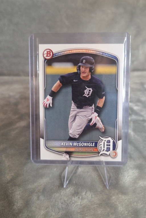 Kevin McGonigle RC 2025 Bowman Draft #BD-59 Detroit Tigers Rookie Card