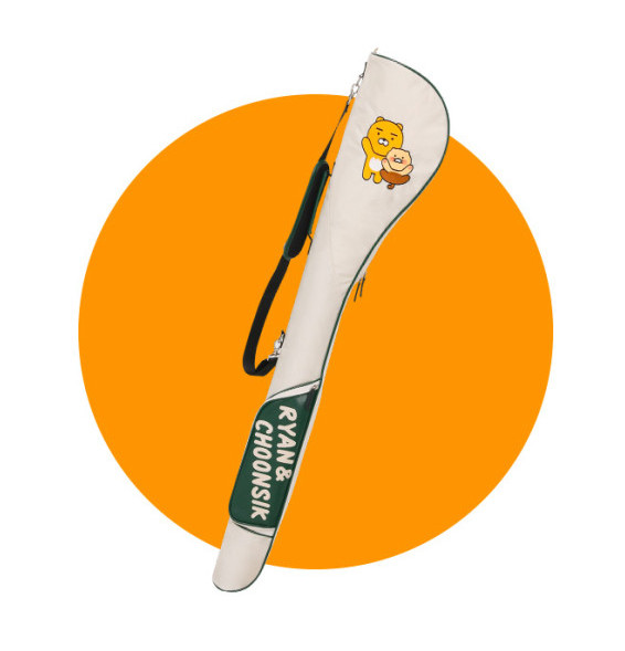 Kakao Friends Ryan - Choonsik Lightweight Half Bag Golf Sports Bag Accessory NWT