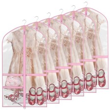 Clear Garment Bags for Dance Costumes, 40  Dance Garment Bags for Dancers, Ga...