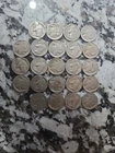 Lot of (23) Indian Head Nickels Average Circulated Condition No Reserve Auction.