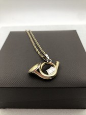 Gemporia 925 French Horn Necklace Sterling Pendant Charm Chain Jewellery Gift