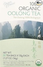 Organic Oolong Tea 20 Bags By Prince Of Peace