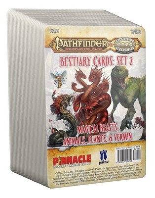 Pathfinder for Savage Worlds Bestiary Cards Pack 2 Magical Beasts Animals Plants