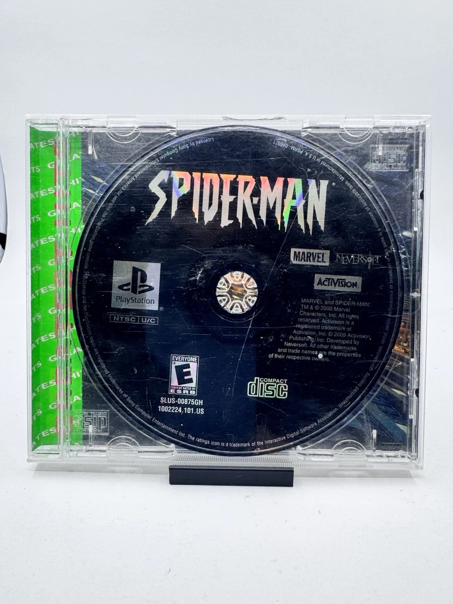 SPIDER-MAN PS1 PLAYSTATION 1 Pal Spiderman Complet Avec Notice EUR 22,05 - FR